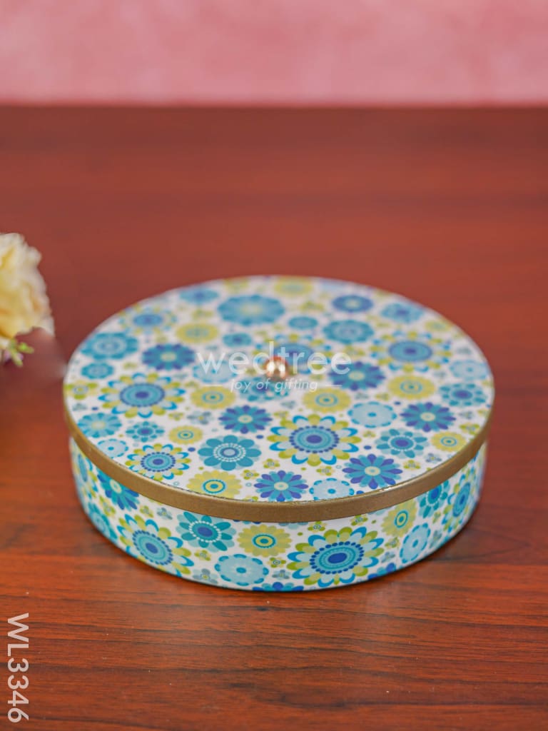 Floral Designed Multipurpose Storage Box - Wl3346 Dining Essentials