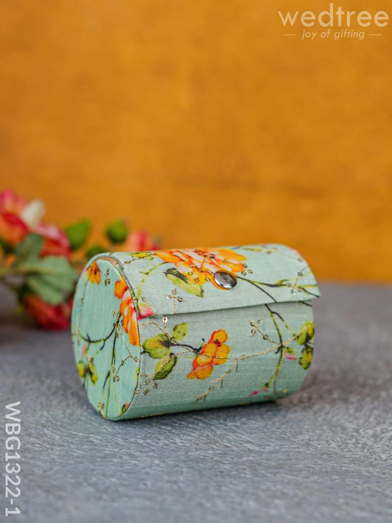 Floral Embroidery Bangle Box - Wbg1322 Jewellery Holders