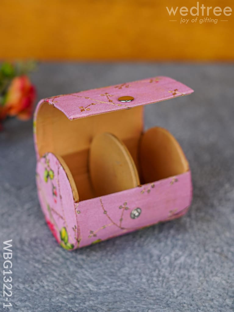 Floral Embroidery Bangle Box - Wbg1322 Jewellery Holders