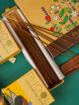 Phool Floral Natural Incense Collection- (4 Fragrance) - Wl4185 Aromatics