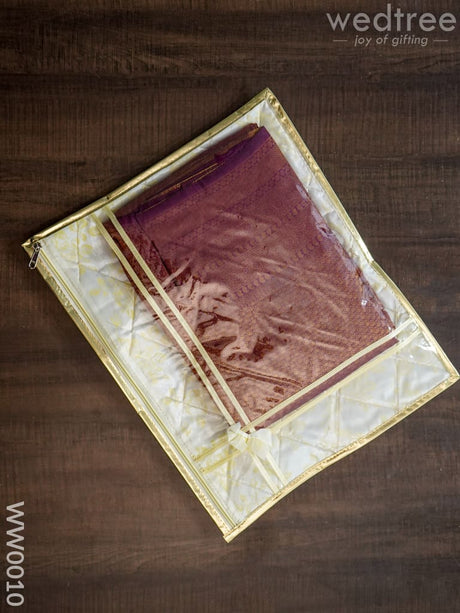 Floral Print Saree Cover Combo - Set Of 3 Ww0010 Bags