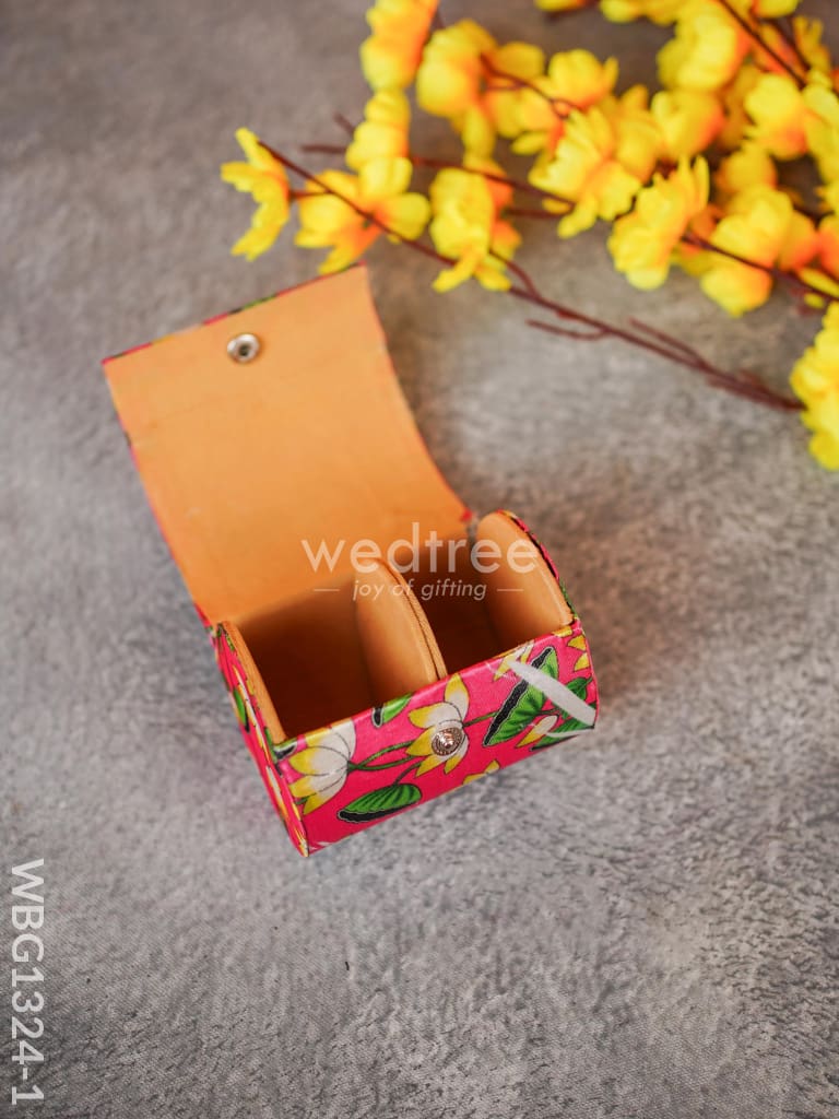 Floral Printed Bangle Box - Wbg1324 Jewellery Holders Rg