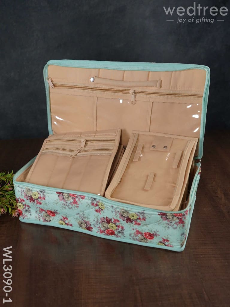 Floral Printed Jewel Organizer (14X8) - Wl3090 Organizers