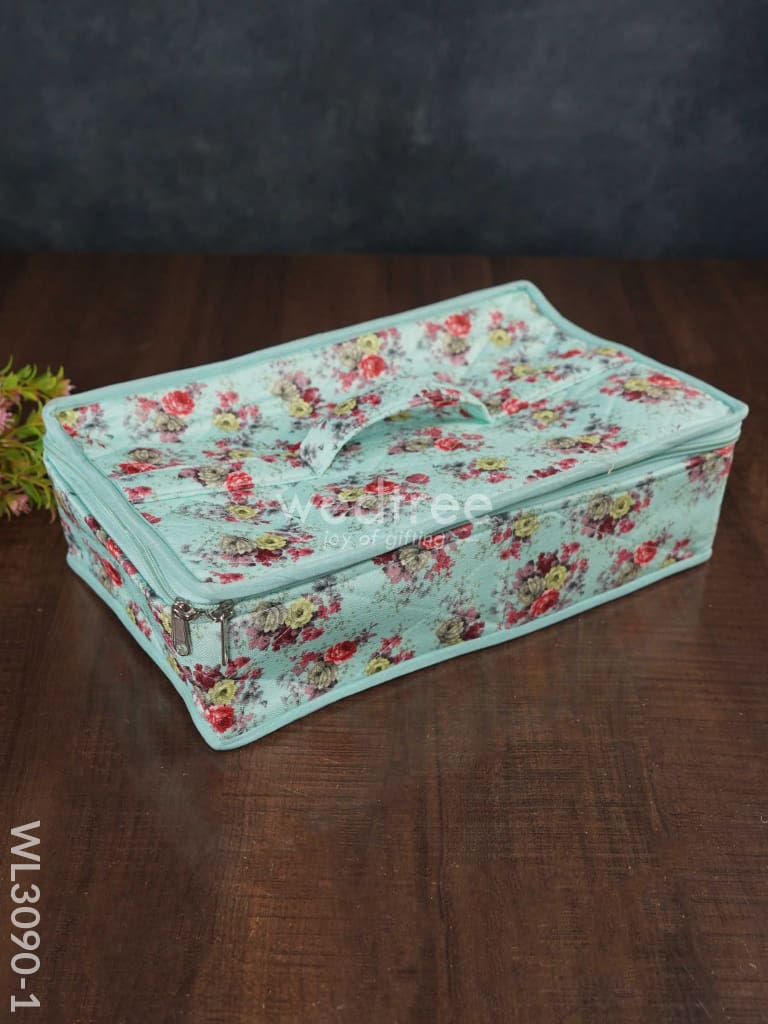 Floral Printed Jewel Organizer (14X8) - Wl3090 Organizers