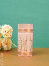 Floral Printed Tin Jar - Wbg1515 Jars & Boxes Rg