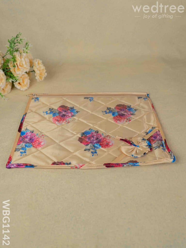 Floral Saree Cover - Wbg1142 Bags