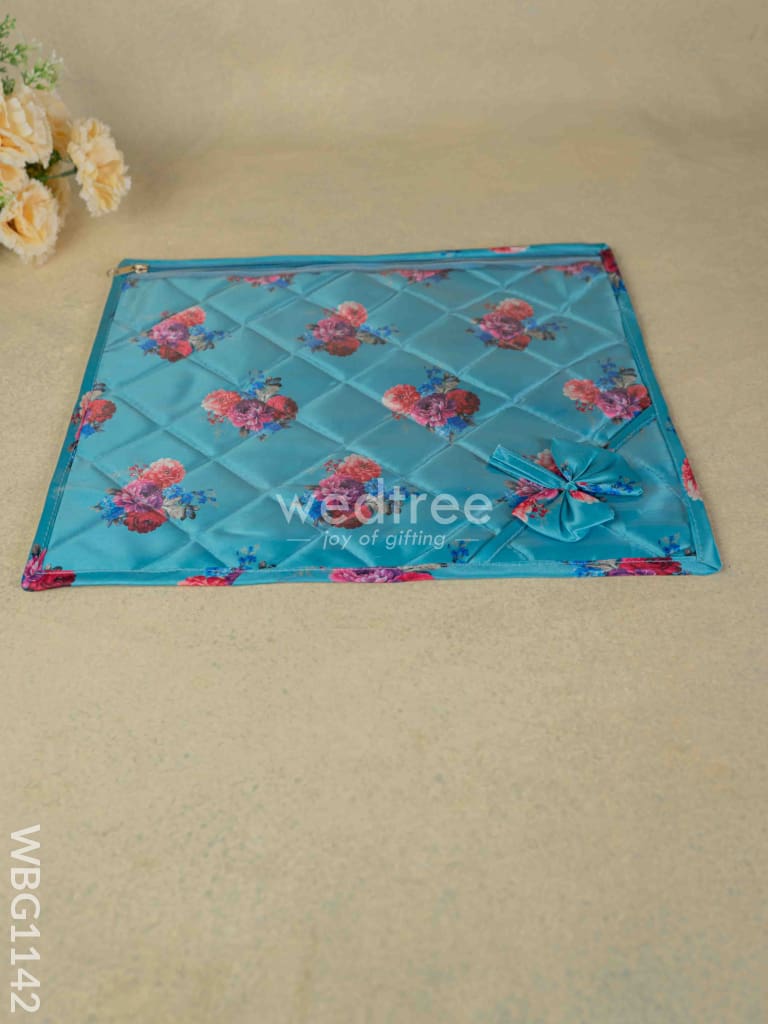 Floral Saree Cover - Wbg1142 Bags