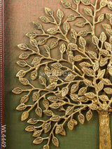 Frame: Brass Kalpavriksha Tree With Cow - 24 X 21 Inch Wl4449 Frames