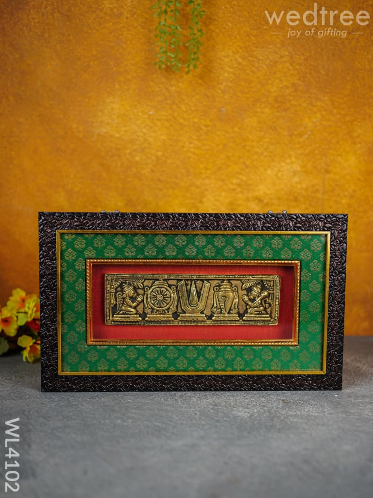 Frame: Brass Shank Chakra Nama - Wl4102 Wall Hanging Frames