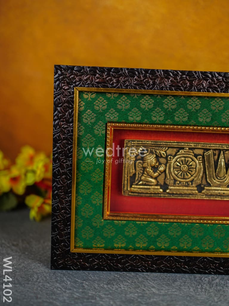 Frame: Brass Shank Chakra Nama - Wl4102 Wall Hanging Frames