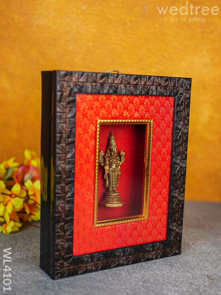 Frame: Brass Tirupathi Balaji - Wl4101 Wall Hanging Frames