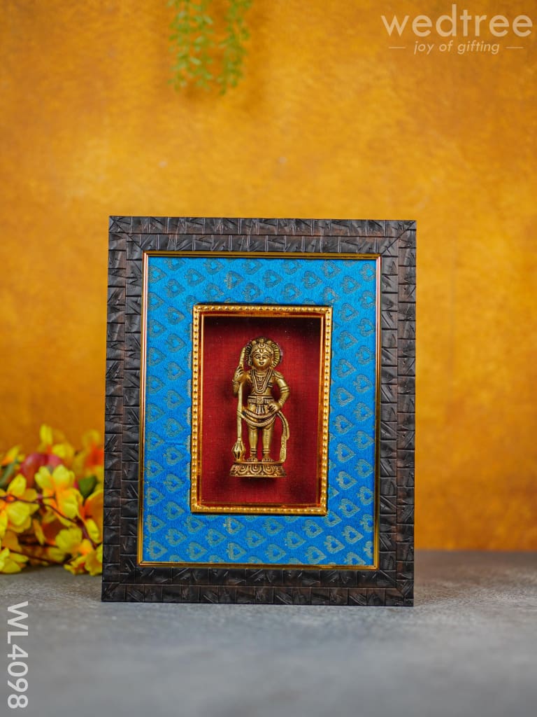 Frame: Brass Uduppi Krishna - Wl4098 Wall Hanging Frames