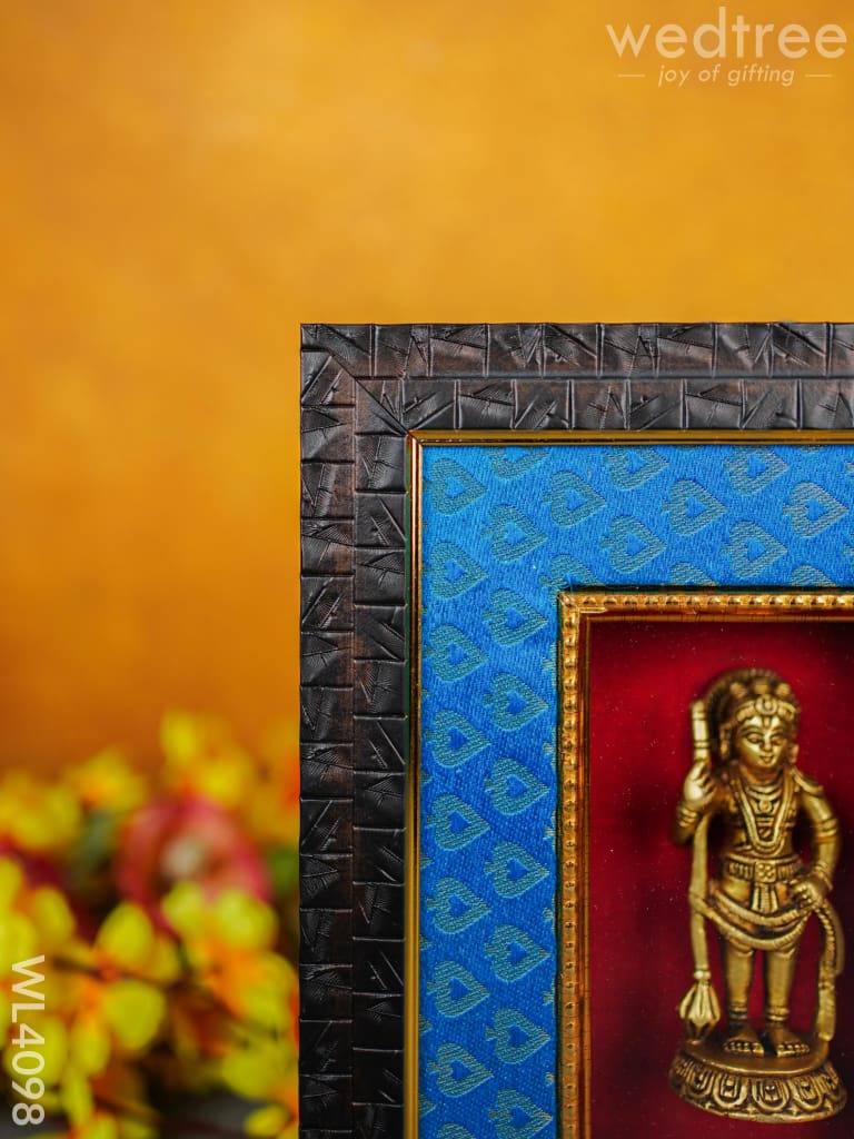 Frame: Brass Uduppi Krishna - Wl4098 Wall Hanging Frames