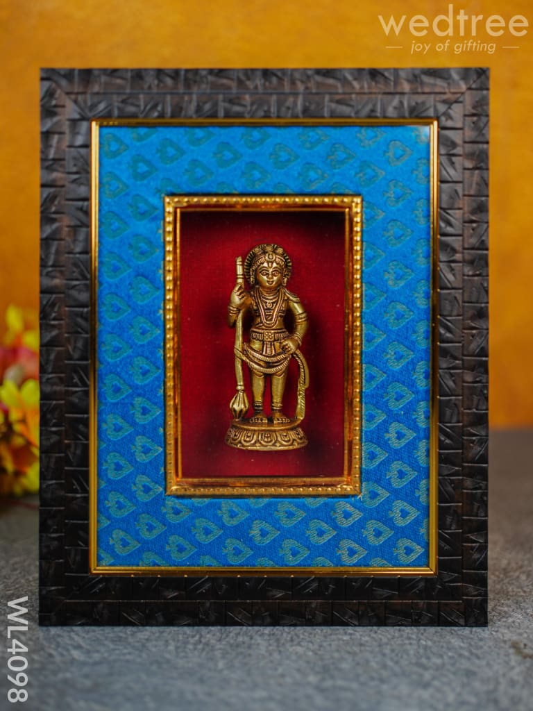 Frame: Brass Uduppi Krishna - Wl4098 Wall Hanging Frames