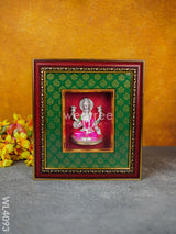 Frame: German Silver Lakshmi - Plated Wl4093 Wall Hanging Frames