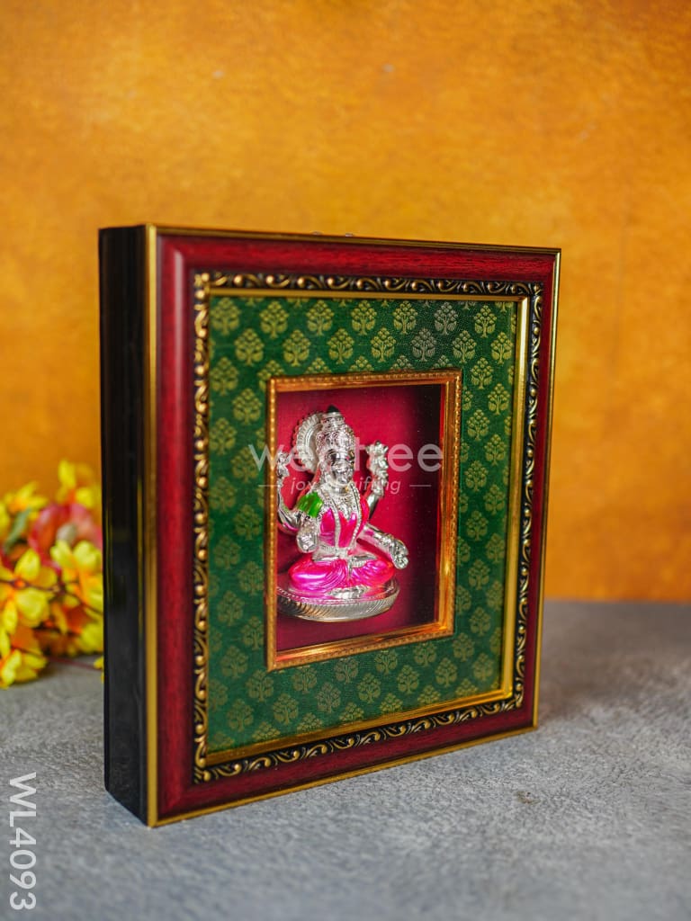 Frame: German Silver Lakshmi - Plated Wl4093 Wall Hanging Frames