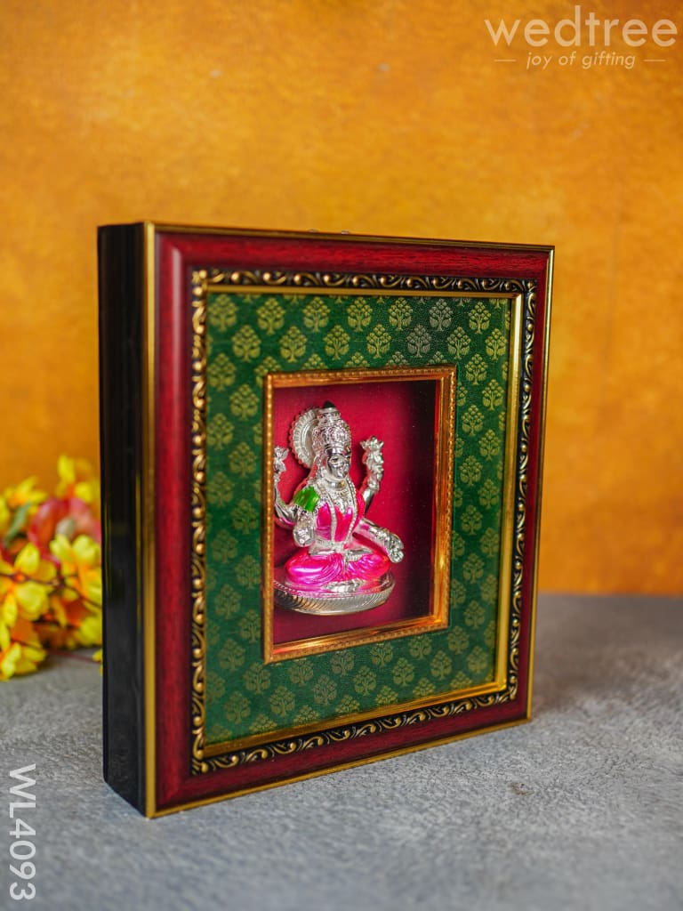 Frame: German Silver Lakshmi - Plated Wl4093 Wall Hanging Frames