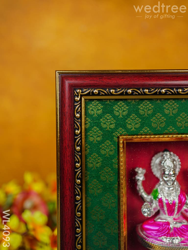 Frame: German Silver Lakshmi - Plated Wl4093 Wall Hanging Frames