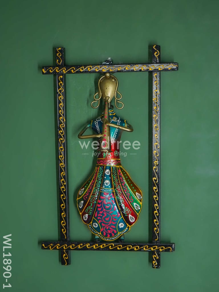 Frame Musical Dolls (Set Of 3) - Wl1890 Metal Decor Hanging