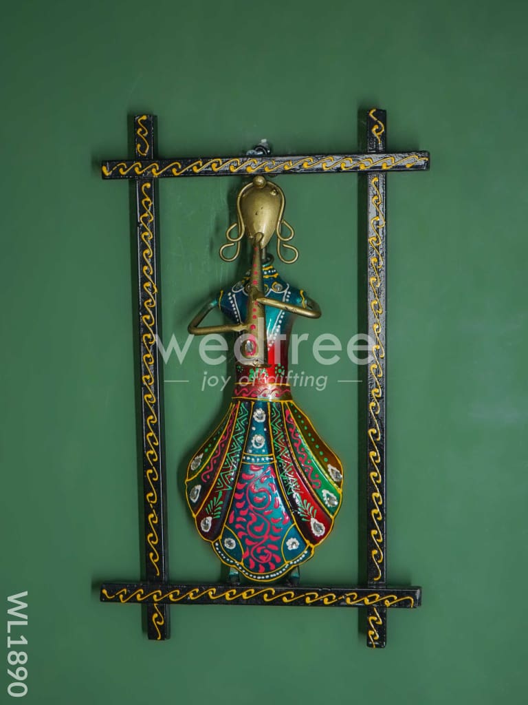 Frame Musical Dolls (Set Of 3) - Wl1890 Metal Decor Hanging