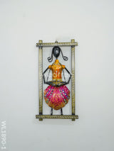 Frame Musical Dolls (Set Of 3) - Wl1890 Metal Decor Hanging