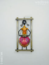 Frame Musical Dolls (Set Of 3) - Wl1890 Metal Decor Hanging