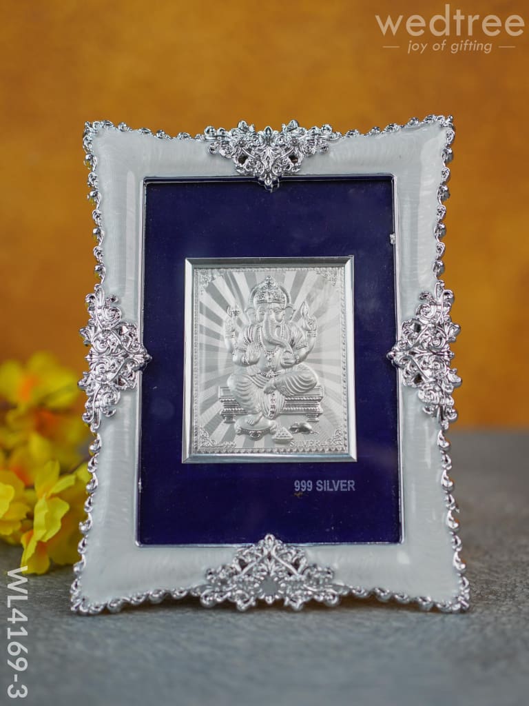 Ganesha 999 Silver Frame - Wl4169 8 X 6 Frames