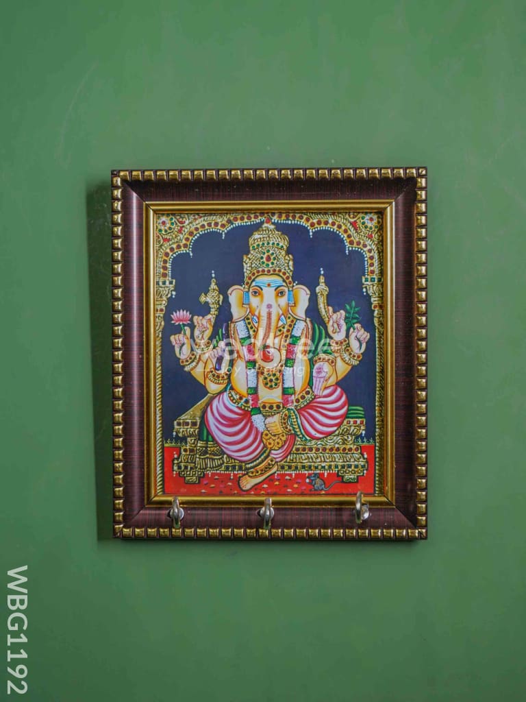 Ganesha Frame Key Hanger - Wbg1192 Hangers