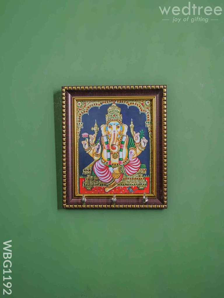 Ganesha Frame Key Hanger - Wbg1192 Hangers