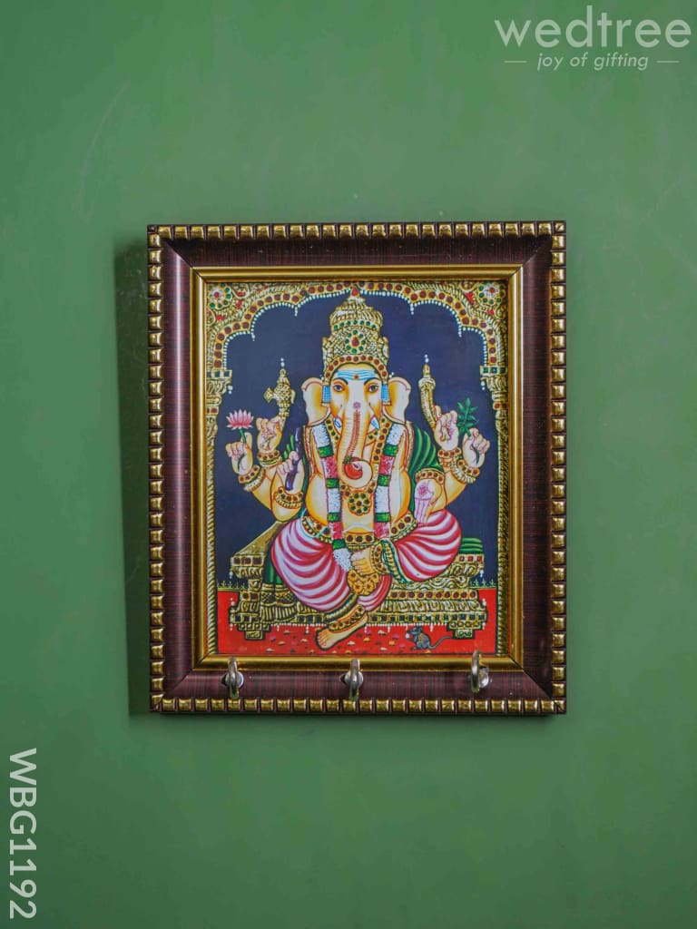 Ganesha Frame Key Hanger - Wbg1192 Hangers