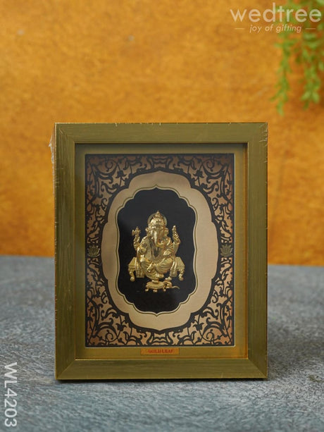 Ganesha Frame With Stand (7 X 6) - Wl4203 Frames