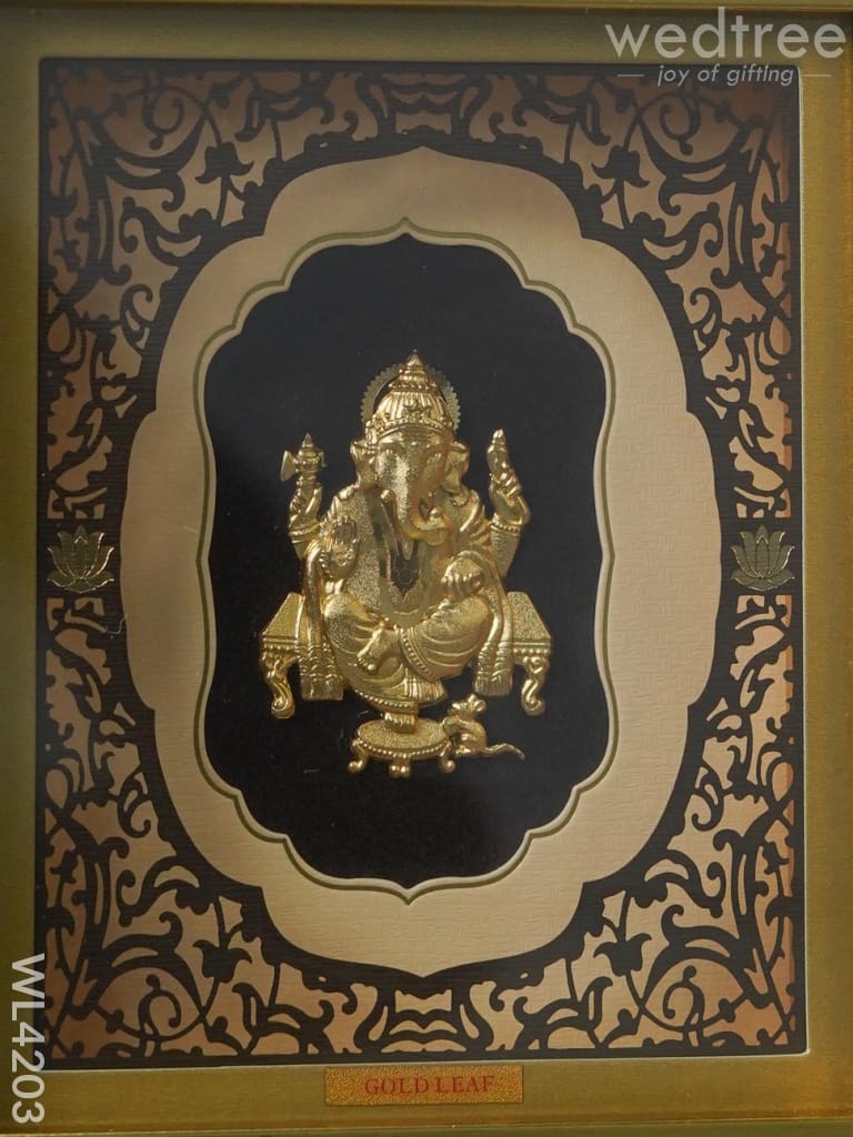 Ganesha Frame With Stand (7 X 6) - Wl4203 Frames