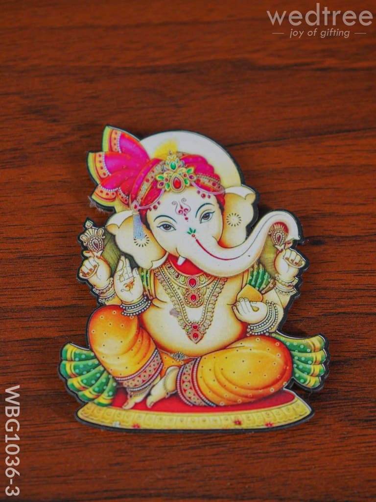 Ganesha Fridge Magnet - Wbg1036-3 Home Decors