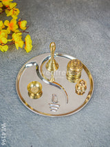 Ganesha Pooja Thali Set - Wl4196 Utilities