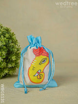 Ganesha Printed String Bag - Wbg1131 Bags