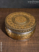 German Oxidised Poori Box - Wbg0459 Utensils