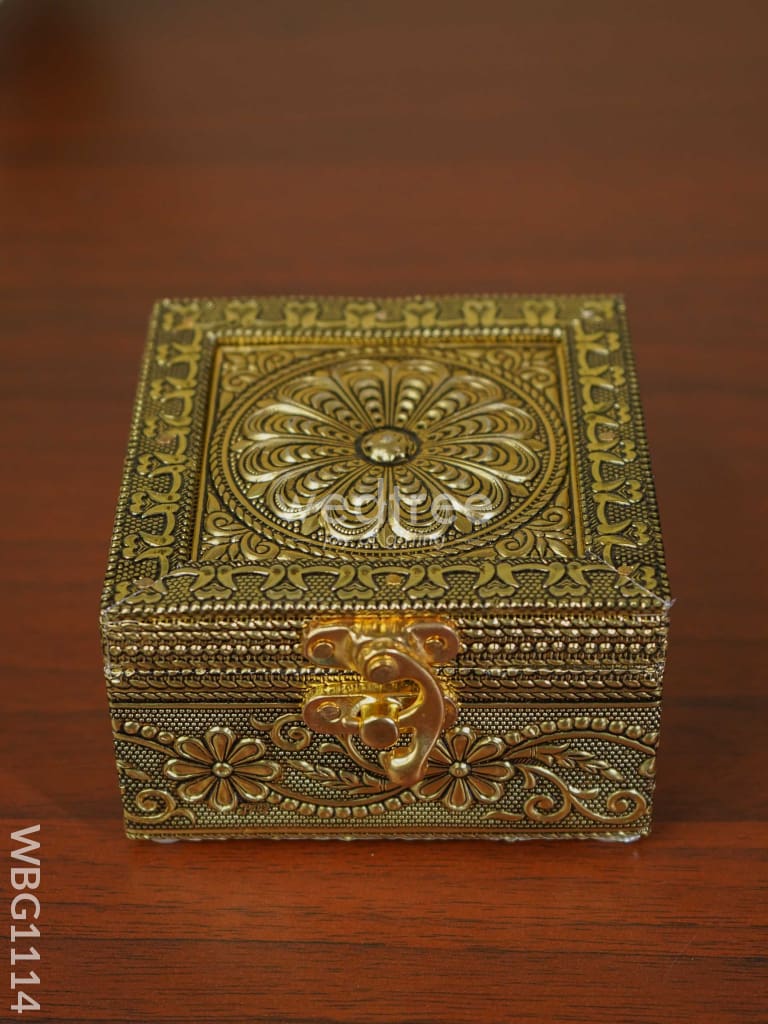 German Oxidised Trinket Box - Wbg1114 Jewellery Holders