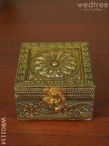 German Oxidised Trinket Box - Wbg1114 Jewellery Holders