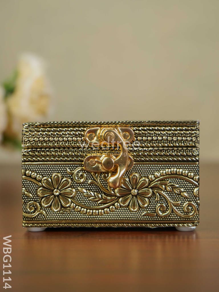 German Oxidised Trinket Box - Wbg1114 Jewellery Holders