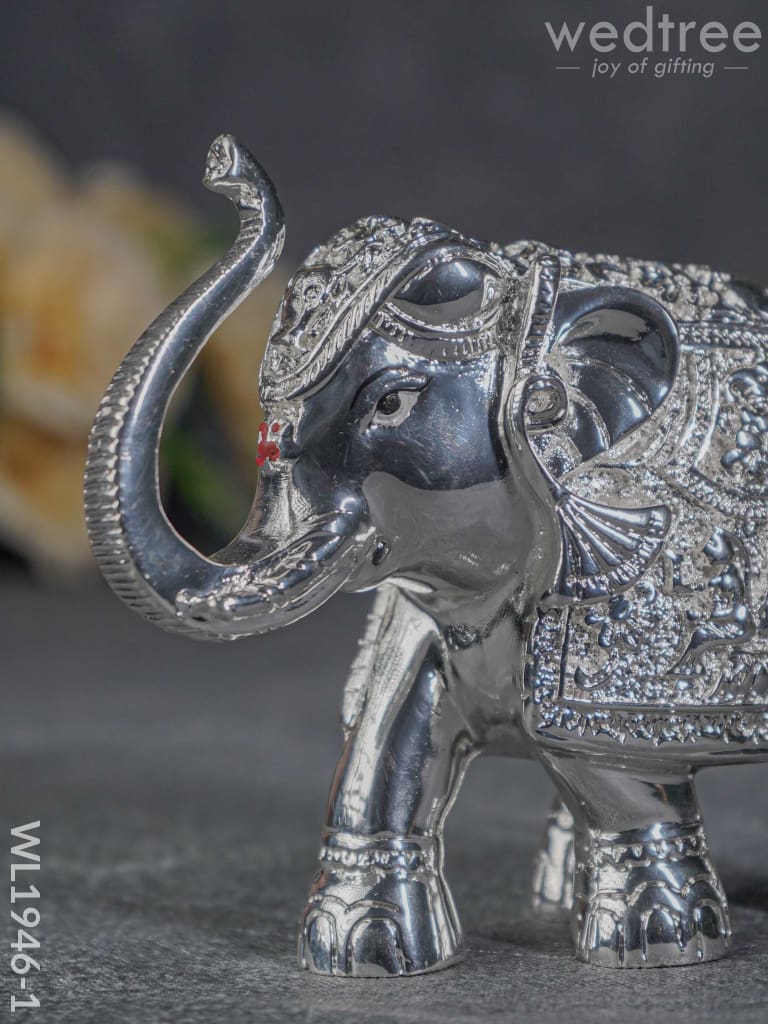 German Silver 4.5 Elephant - Wl1946 Figurines