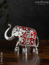 German Silver 4.5 Elephant - Wl1946 Red Wl1946-1 Figurines