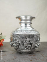 German Silver Antique Astalakshmi Kodam - Wl4643-1 Pooja Utility