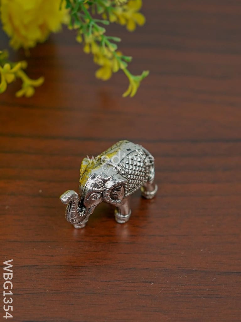 German Silver Baby Elephant - Wbg1354 Silver Figurine