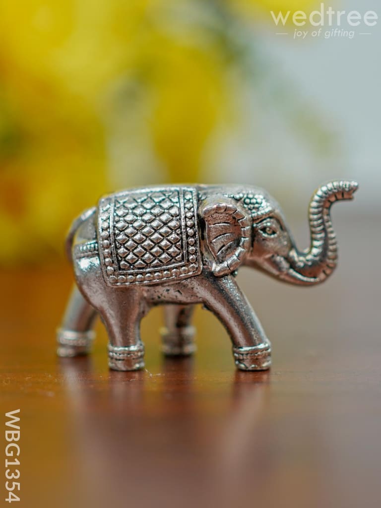 German Silver Baby Elephant - Wbg1354 Silver Figurine