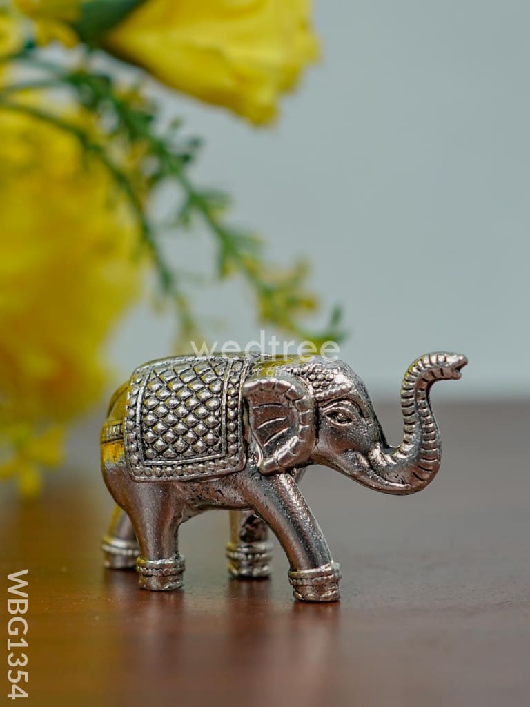 German Silver Baby Elephant - Wbg1354 Silver Figurine