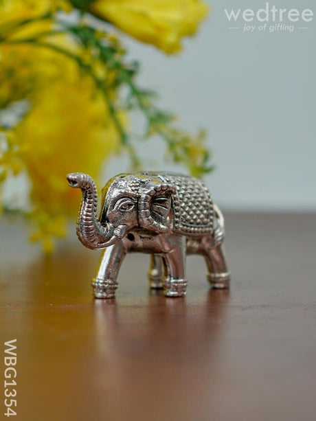 German Silver Baby Elephant - Wbg1354 Silver Figurine