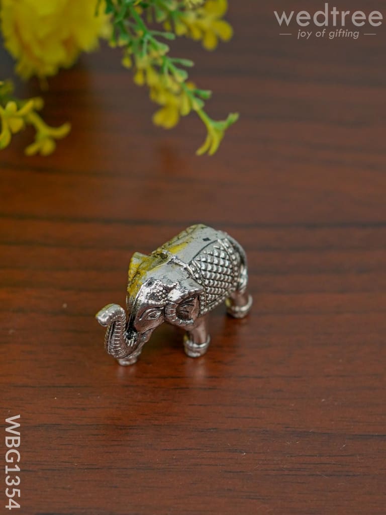 German Silver Baby Elephant - Wbg1354 Silver Figurine