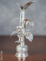 German Silver Banana Tree (Set Of 2) -8.5 Inches - Wl1788 Pooja Utility