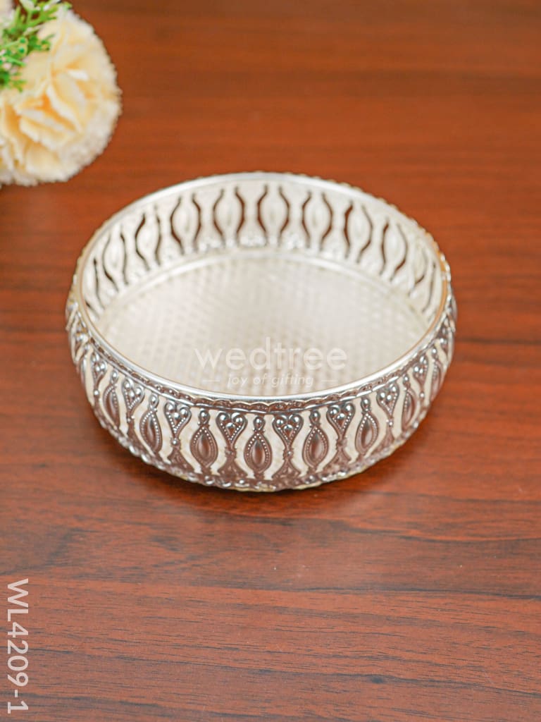 German Silver Bowl - Wl4209 Pooja Utility