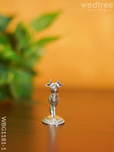 German Silver Cow Idol - Wbg1181 Divine Figurines